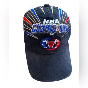 Vintage Chicago Bulls championship hat